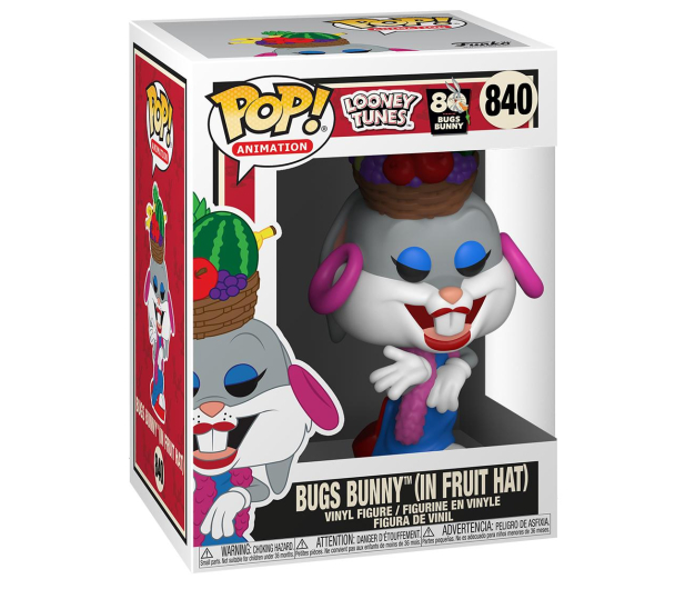 Funko POP Outlet Animation: Bugs 80th - Bugs in Fruit Hat - 1553909 - zdjęcie 3